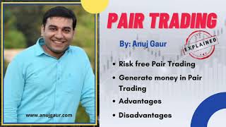 Pair Trading  Risk Free Futures Trading Strategy  Make Consistent Risk Free Money [upl. by Greggory]