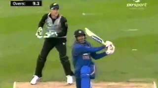 Yusuf Pathan Hits 3 Sixes and just gets out on 4th Vs Nathan McCullum [upl. by Alithia818]