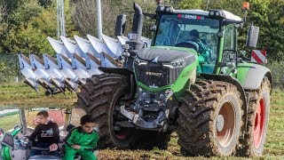 Fendt 1050  CabView  Labours 2017  Démonstration Danneels Sba [upl. by Arriaet192]