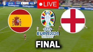 🔴EN VIVO  🔥ESPAÑA INGLATERRA EN VIVO 🏆FINAL EUROCOPA 2024🏆VERTICAL [upl. by Sulohcin859]