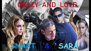 Snart amp Sara Captain Canary  Crazy In Love [upl. by Nairam]