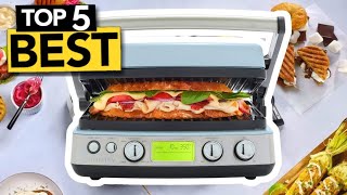 TOP 5 Best Sandwich Makers  2024 Buyers Guide [upl. by Ahsitram898]