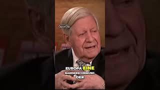 Europas Einfluss im 21 Jahrhundert Eine kritische Analyse helmutschmidt shorts [upl. by Dich63]