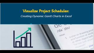 Creating a Dynamic Gantt Chart Template with Excel [upl. by Ietta486]