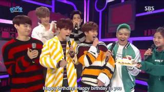 Engsub 160328 GOT7 Comeback Interview Inkigayo [upl. by Rosita]