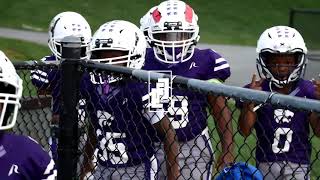 Figures  Aubrey Turley 7U Pikesville does a FRONT FLIP as he SCORCHES The Ravens for 3 TDs [upl. by Saxon]