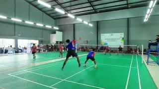 BADMINTON HLN79 UID JTY  PWT FajrulKundarso vs CLP BimoEki  1ST PAIR  Highlight [upl. by Brasca]