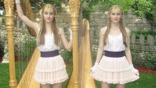 SCARBOROUGH FAIR  Harp Twins [upl. by Dolf]