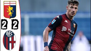 Genoa  Bologna 22 Highlights  Serie A  20242025 [upl. by Iyre318]