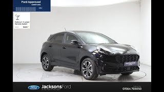 BJ23VDK  Ford Puma10T EcoBoost MHEV STLine Euro 6 ss 5dr6946 miles2023 23 regManual [upl. by Anitsrik]