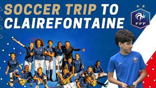 Soccer trip to Clairefontaine Institute 2023  Game at the Stade de France [upl. by Teahan]