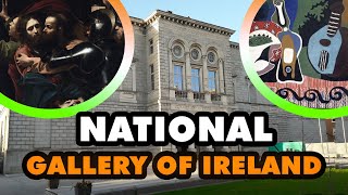 NATIONAL GALLERY DUBLIN  INTERCÂMBIO DA IRLANDA [upl. by Asined]