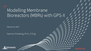 Modelling Membrane Bioreactors MBRs with GPSX [upl. by Attehcnoc]