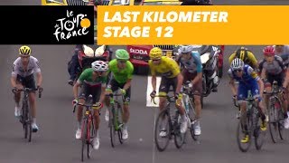 Last kilometer  Stage 12  Tour de France 2017 [upl. by Trefler]