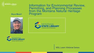 MTNHP Information for Environmental Review Permitting and Planning Processes [upl. by Hazel]