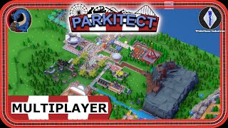 Parkitect  Multiplayer  Episode 1 [upl. by Aynod]