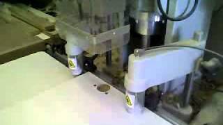 salice hinge borring and insertion machine [upl. by Donall126]