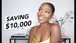 HOW I SAVED 10000 IN 7 MONTHS Budgeting Money Saving Tips  Managing Your Finances in Your 20s [upl. by Zak]