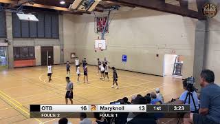 OTB vs Maryknoll Fall League JV Basketball October 6 2024 [upl. by Ettenaej]