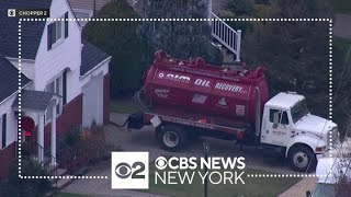 Oil delivered to NJ home without an oil tank causing big mess [upl. by Monto779]