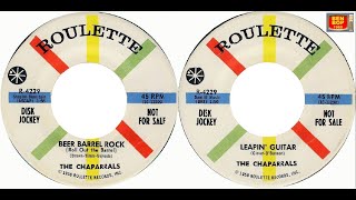 THE CHAPARRALS  Beer Barrel Rock Roll Out The Barrel  Leapin Guitar 1960 [upl. by Bonnell204]