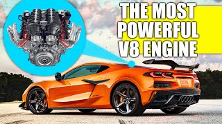 The Most Powerful V8 Engine Ever Naturally Aspirated  2023 Corvette Z06 [upl. by Yordan]