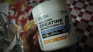 Creatine day30  Body transformation [upl. by Lerrad]