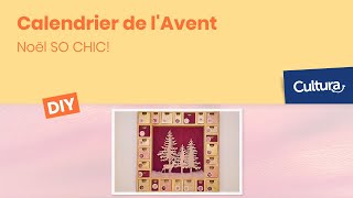 DIY créatif  Calendrier douce forêt dhiver  Noël SO CHIC [upl. by French]