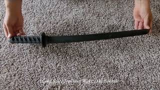 Cold Steel Training Wakizashi Bokken [upl. by Akcinat847]