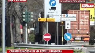 12022014  CAMION RUMOROSI IN VIA FRATELLI BANDIERA [upl. by Ihcas]