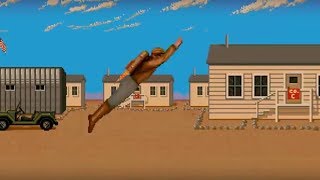 Amiga 500 Rocket Ranger Cinemaware Gameplay [upl. by Legim11]