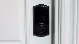 Kwikset Touchscreen ZWaveZigBee Deadbolt Review [upl. by Iahs]