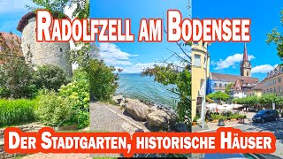 Radolfzell am Bodensee eine Stadt mit historischen Gebäuden und einem schönen Stadtgarten  Top [upl. by Medarda]