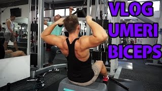 Umeri si Biceps  Omleta in lipie  Vlog [upl. by Tillman]