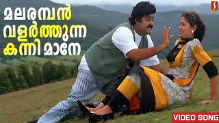 Maane Malaramban Valarthunna Video Song  Ayal Kadha Ezhthukayanu  Mohanlal  KJ Yesudas  Nandini [upl. by Lraep]