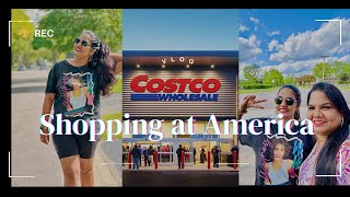 exploring an American hypermarket 🇺🇸  VLOG [upl. by Leirea]