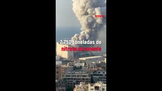 Nitrato de sodio ¿Qué es el material que causo la explosión en Beirut [upl. by Filip]