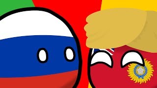 COUNTRYBALLS №32  Россия идет в Индию [upl. by Eelram917]