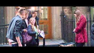 Hollyoaks and The Vamps Behind The Scenes [upl. by Ettezil]