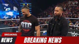 Roman Reigns and Jimmy Uso Seek Assistance After Beatdown From New Bloodline [upl. by Ardnossac]