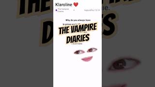 Team Klaroline or Steroline  thevampirediaries tvd klaroline steroline [upl. by Ithnan]