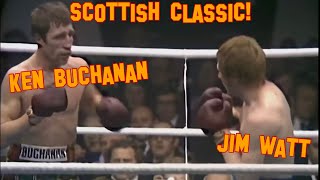 Ken Buchanan vs Jim Watt 1973 1080p 60fps [upl. by Ettenan189]