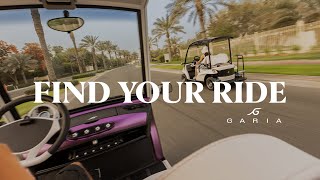 FIND YOUR RIDE WITH GARIA [upl. by Channing]