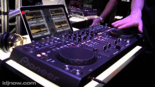 PIONEER DDJT1 TRAKTOR MIDI CONTROLLER AT WINTER NAMM 2011 WITH IDJNOW [upl. by Rahman]