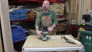 How to cut a mortise with plunge router [upl. by Leohcin]