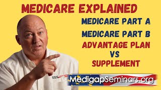 MedicareExplained Parts A amp B Advantage vs Supplement [upl. by Atims]