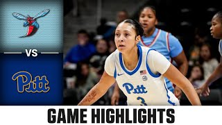 Delaware State vs Pitt Game Highlights  202425 ACC Womens Basketball [upl. by Chui]