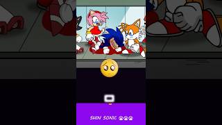 Poor Shin Sonic 3 😰😰😰😭😭  DafuAnimation  Bouncing Square sonic [upl. by Vokay]