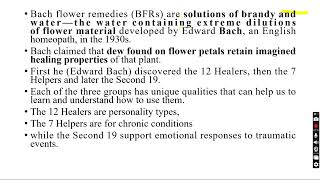 Bach flower remediesmethod useshow to use this therapy [upl. by Alyakcim83]