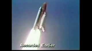 The Challenger Disaster CNN Live Coverage 1100 AM  1200 PM [upl. by Noe]